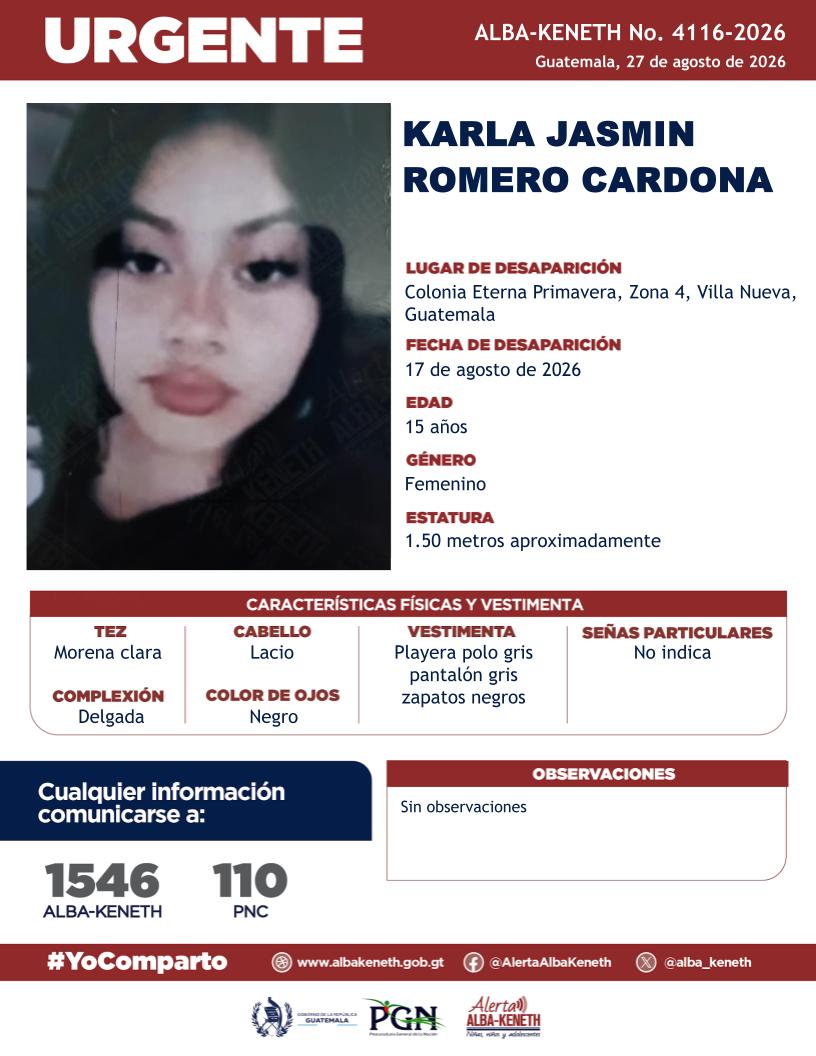 Karla Jasmin Romeo Cardona