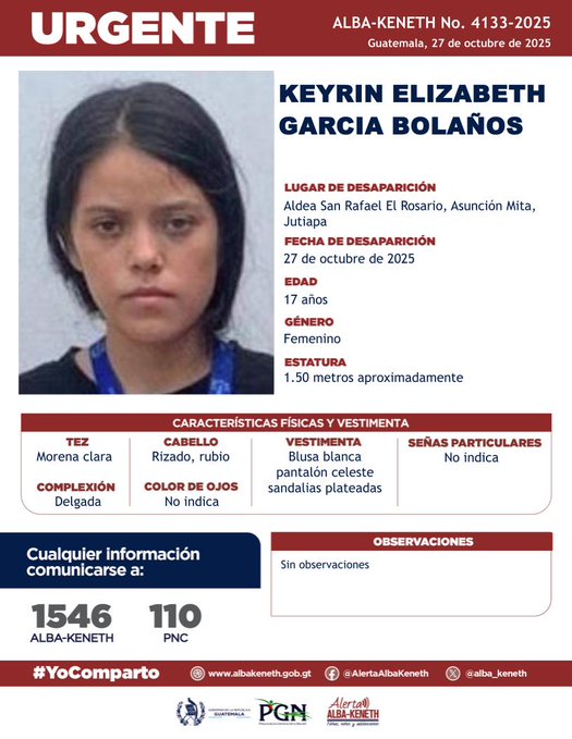 Keyrin Elizabeth Garcia Bolaños