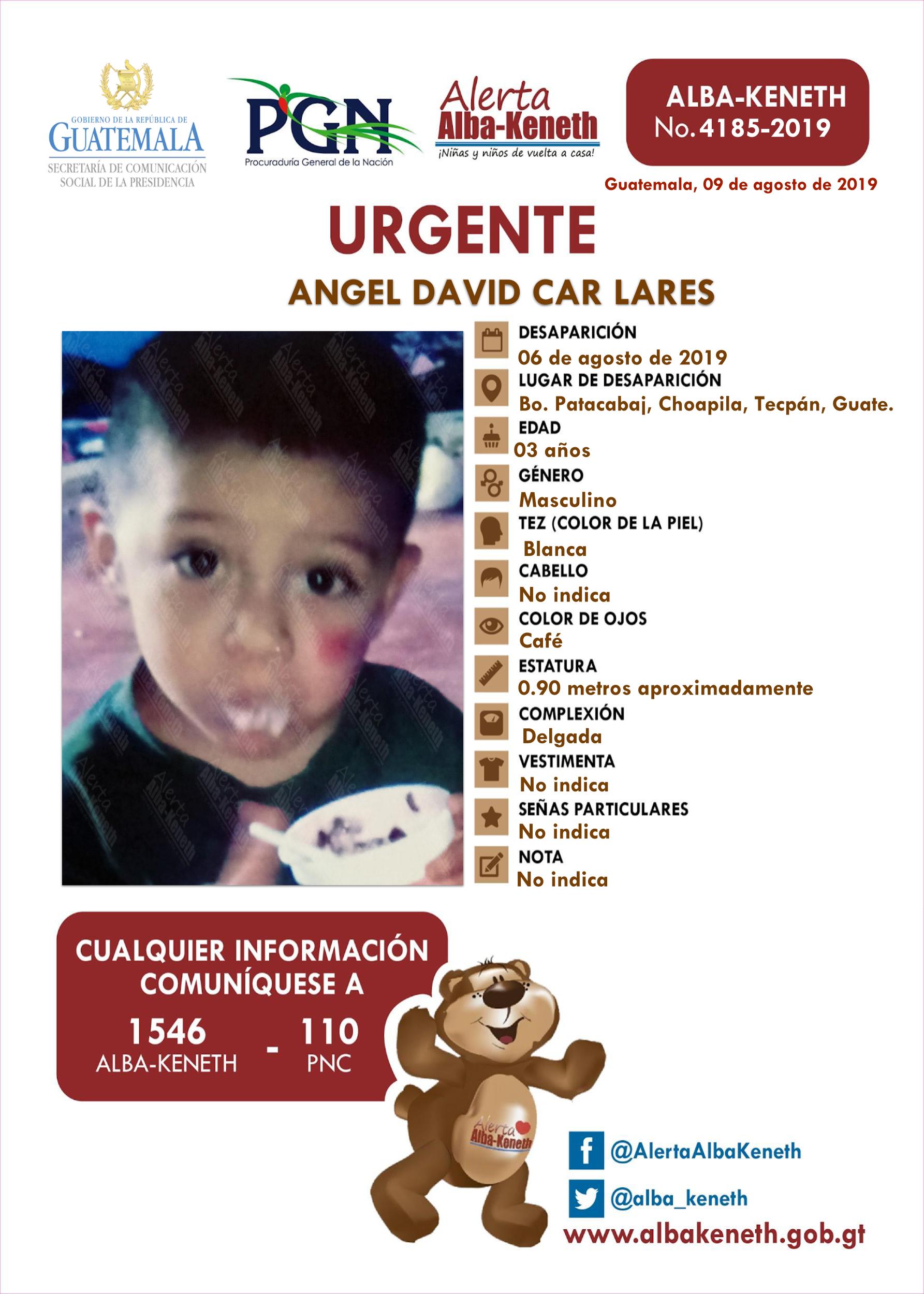 Angel David Car Lares