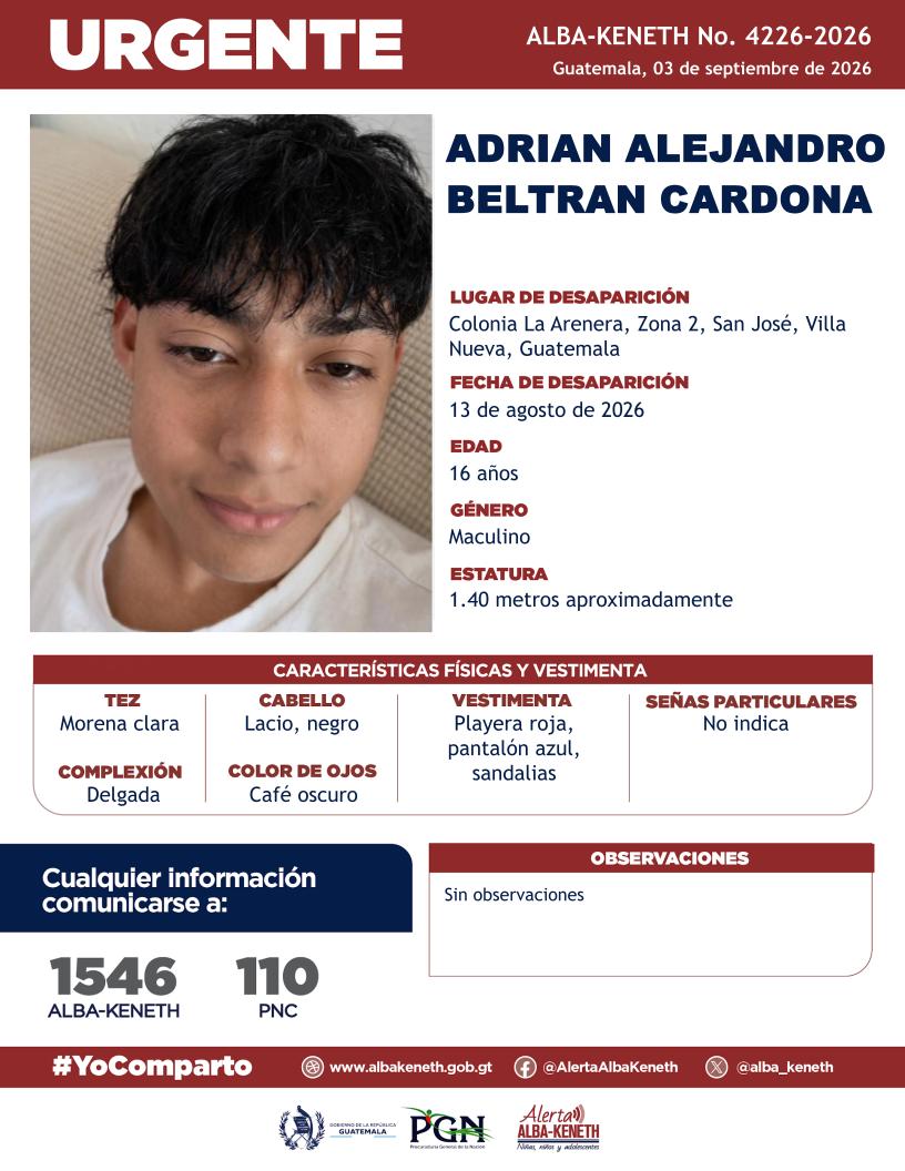 Adrian Alejandro Beltran Cardona