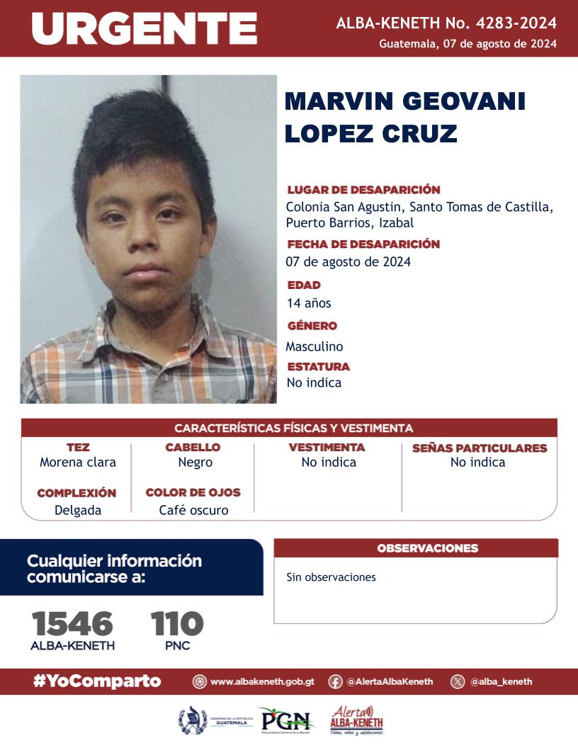 Marvin Geovani Lopez Cruz