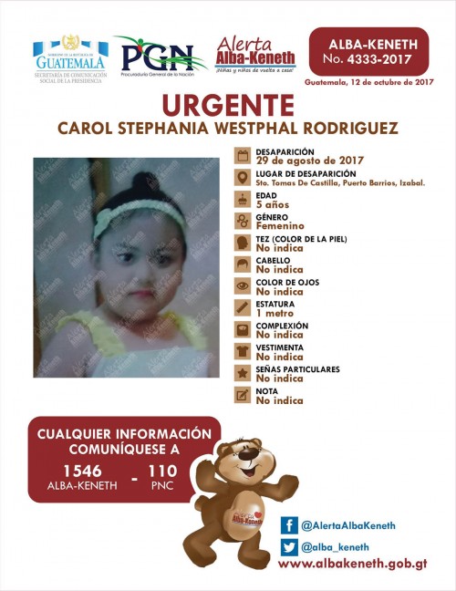 Carol Stephania Westphall Rodríguez