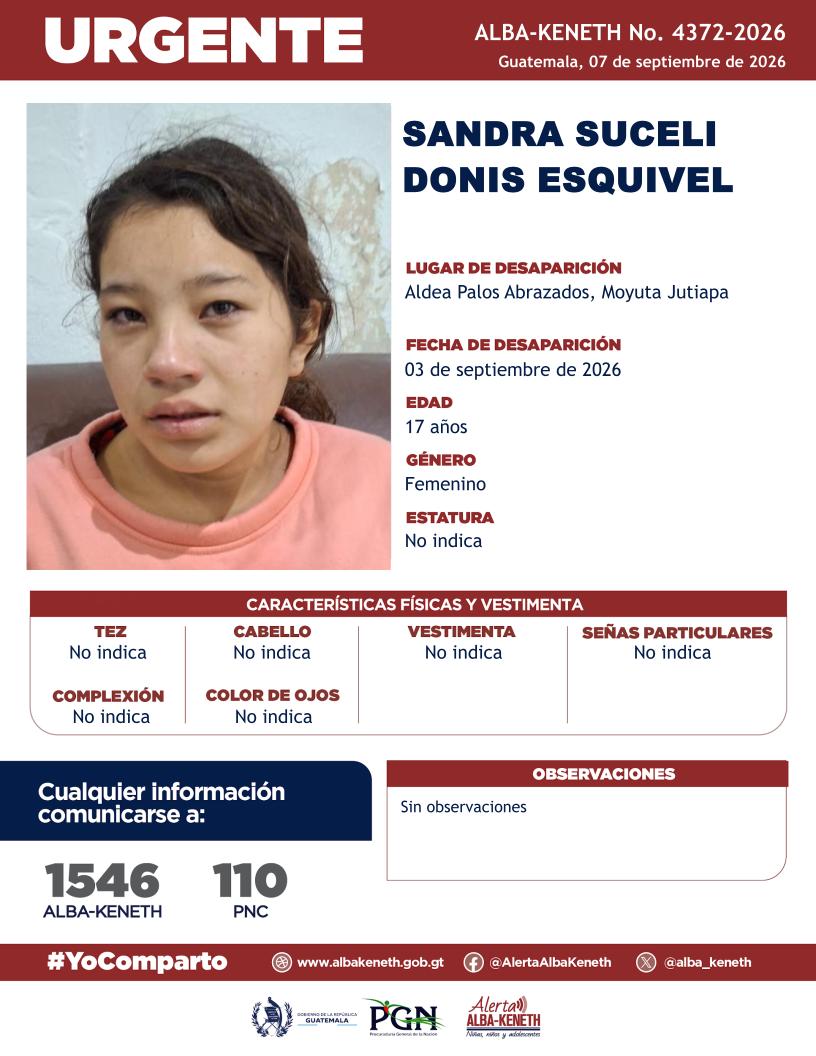 Sandra Suceli Donis Esquivel