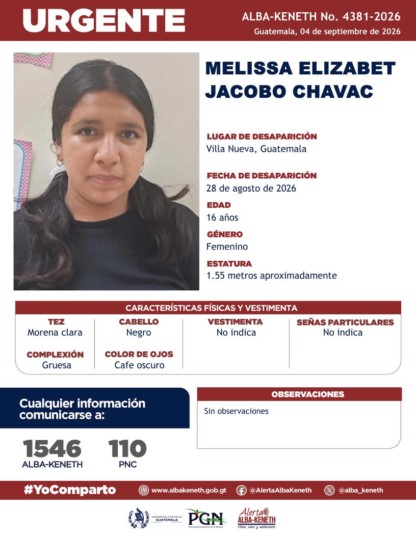 Melissa Elizabet Jacobo Chavac