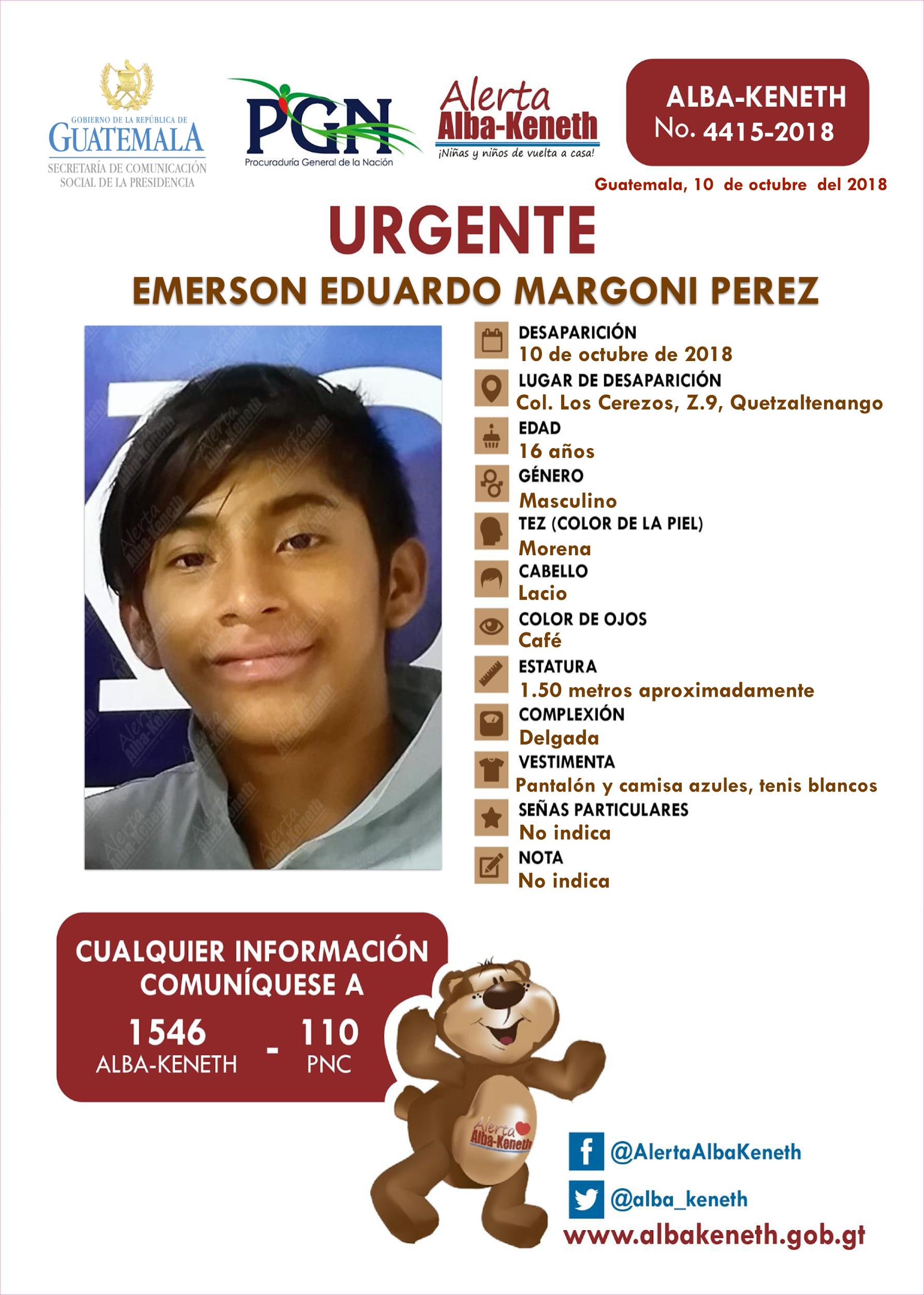 Emerson Eduardo Margoni Perez