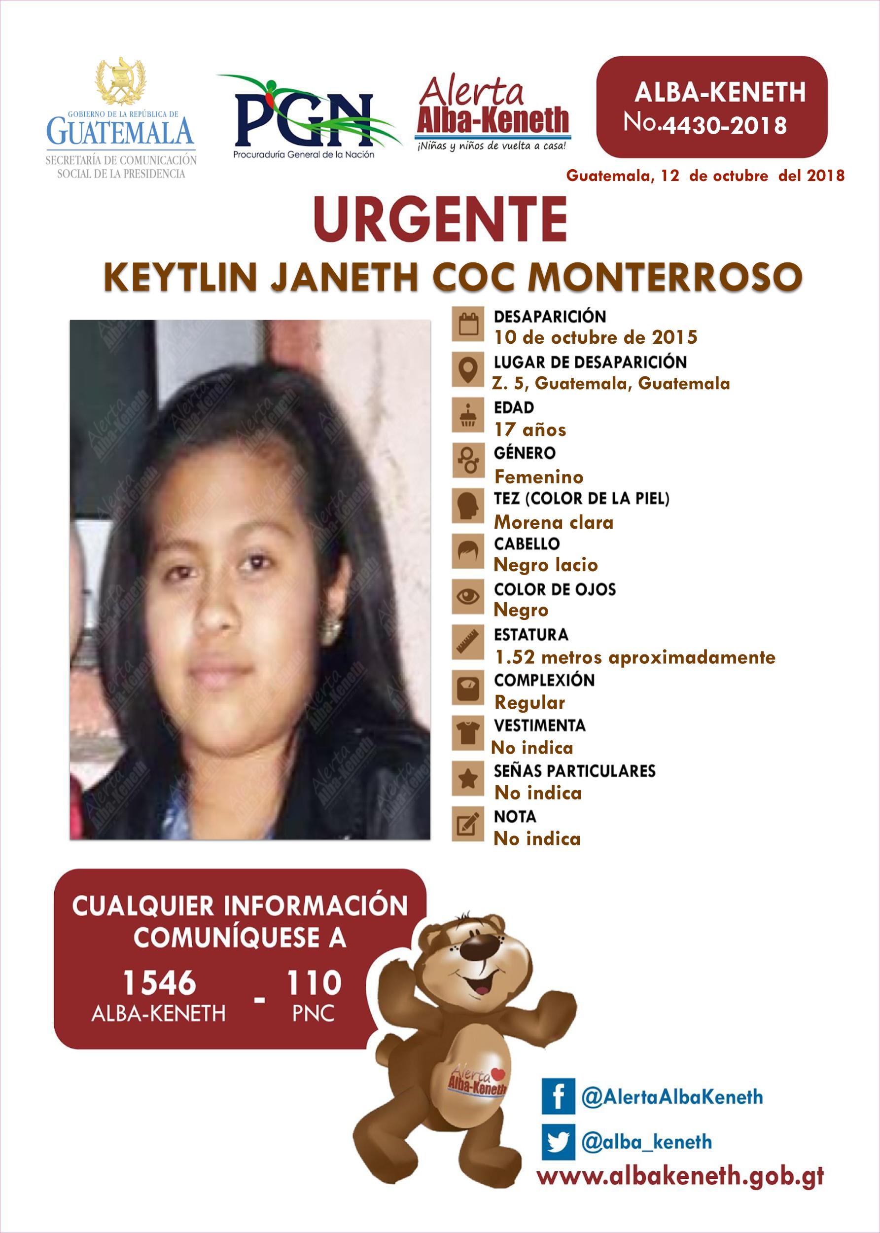 Keytlin Janeth Coc Monterroso
