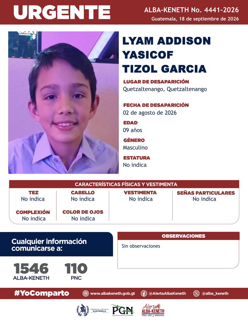 Lyam Addison Yasicof Tizol Garcia
