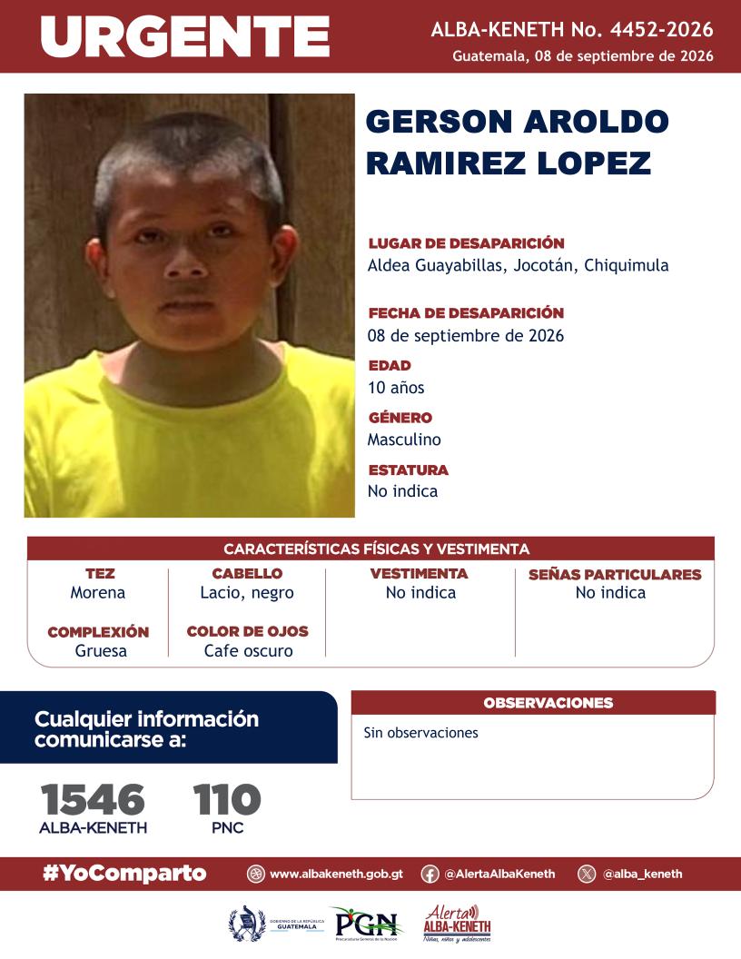Gerson Aroldo Ramirez Lopez