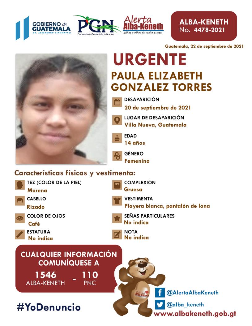 Paula Elizabeth González Torres