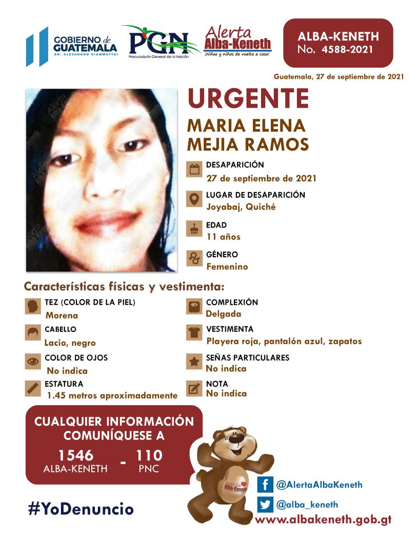 Maria Elena Mejía Ramos