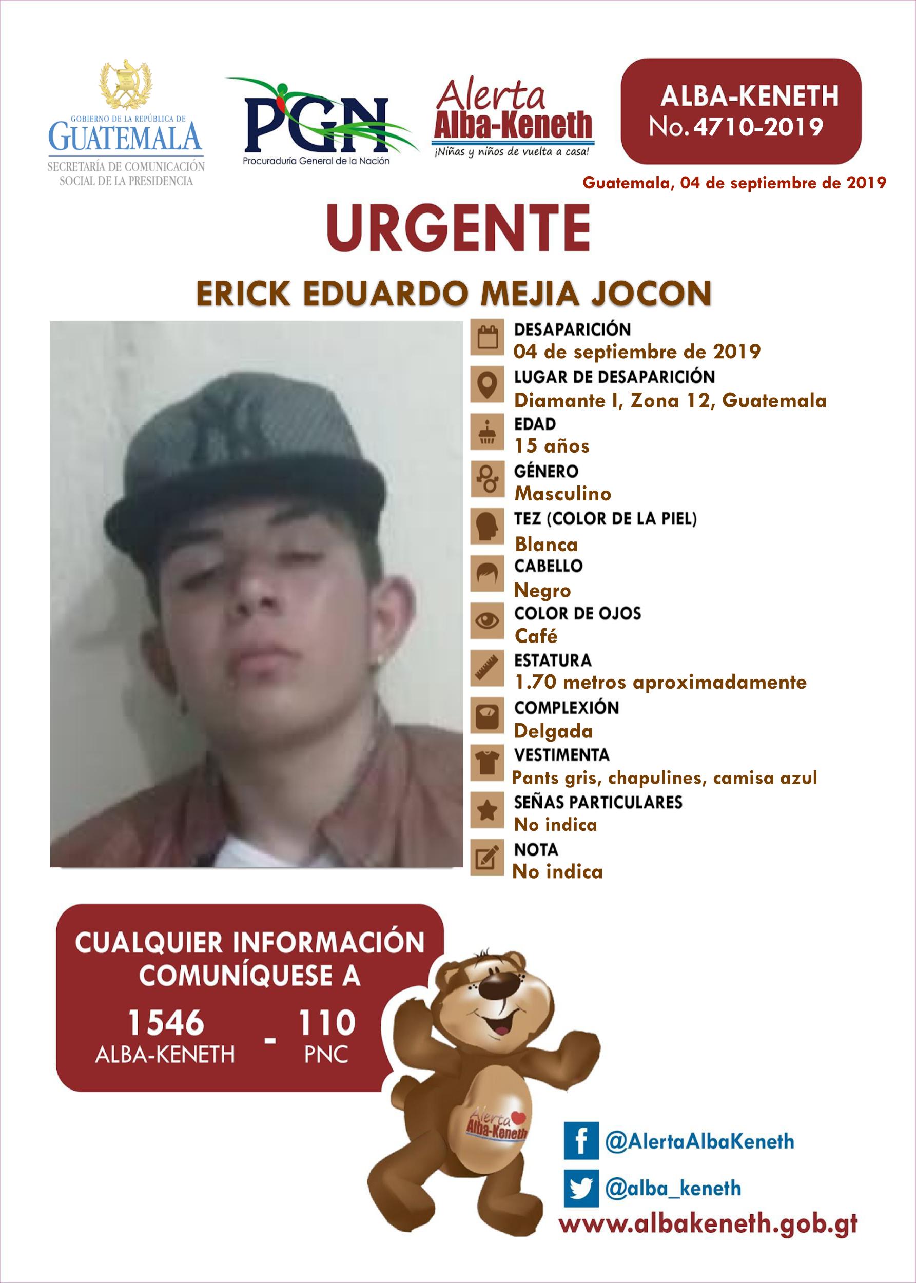 Erick Eduardo Mejia Jocon