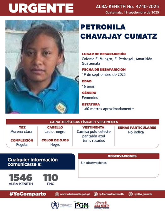 Petronila Chavajay Cumatz 