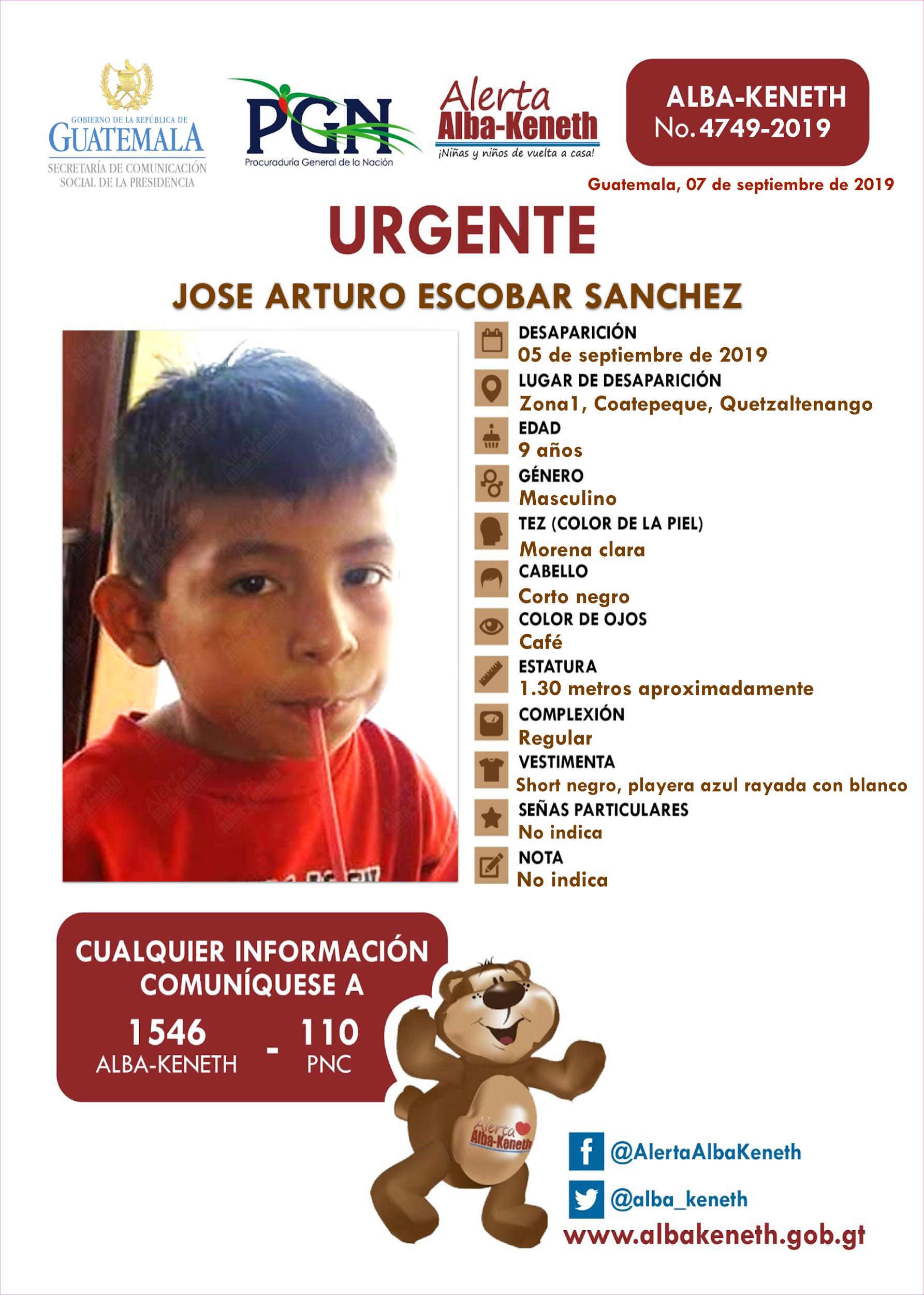 Jose Arturo Escobar Sanchez