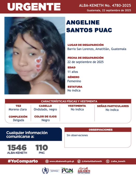  Sayomi Angeline Santos Puac