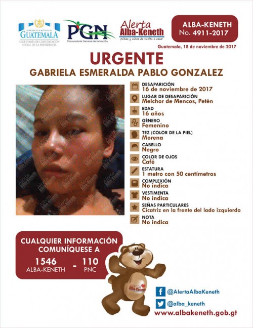 Gabriela Esmeralda Pablo Gonzalez