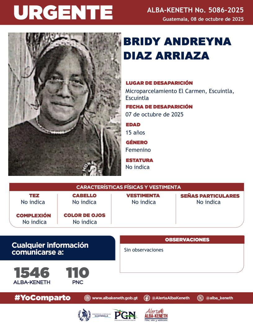 Bridy Andreyna Diaz Arriaza