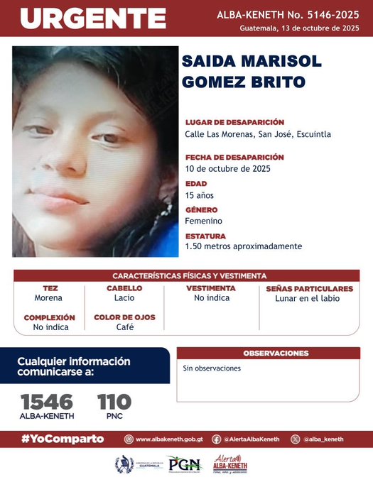 Saida Marisol Gomez Brito