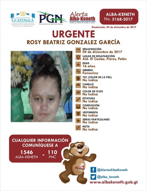 Rosy Beatriz Gonzalez García