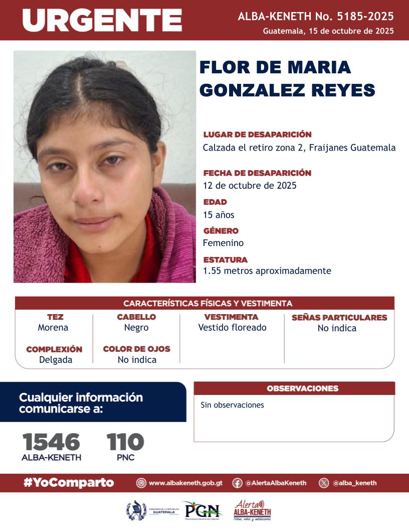 Flor de Maria Gonzalez Reyes