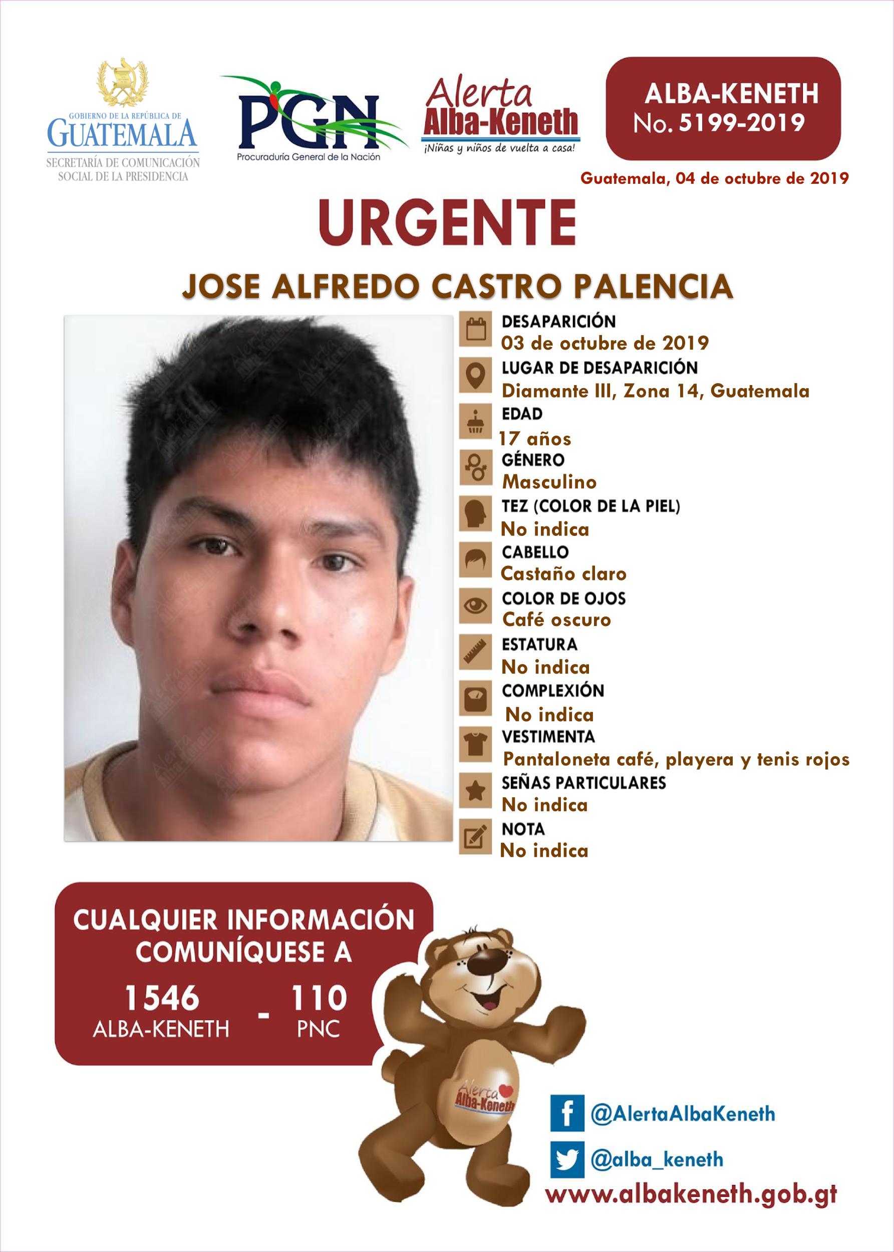 Jose Alfredo Castro Palencia