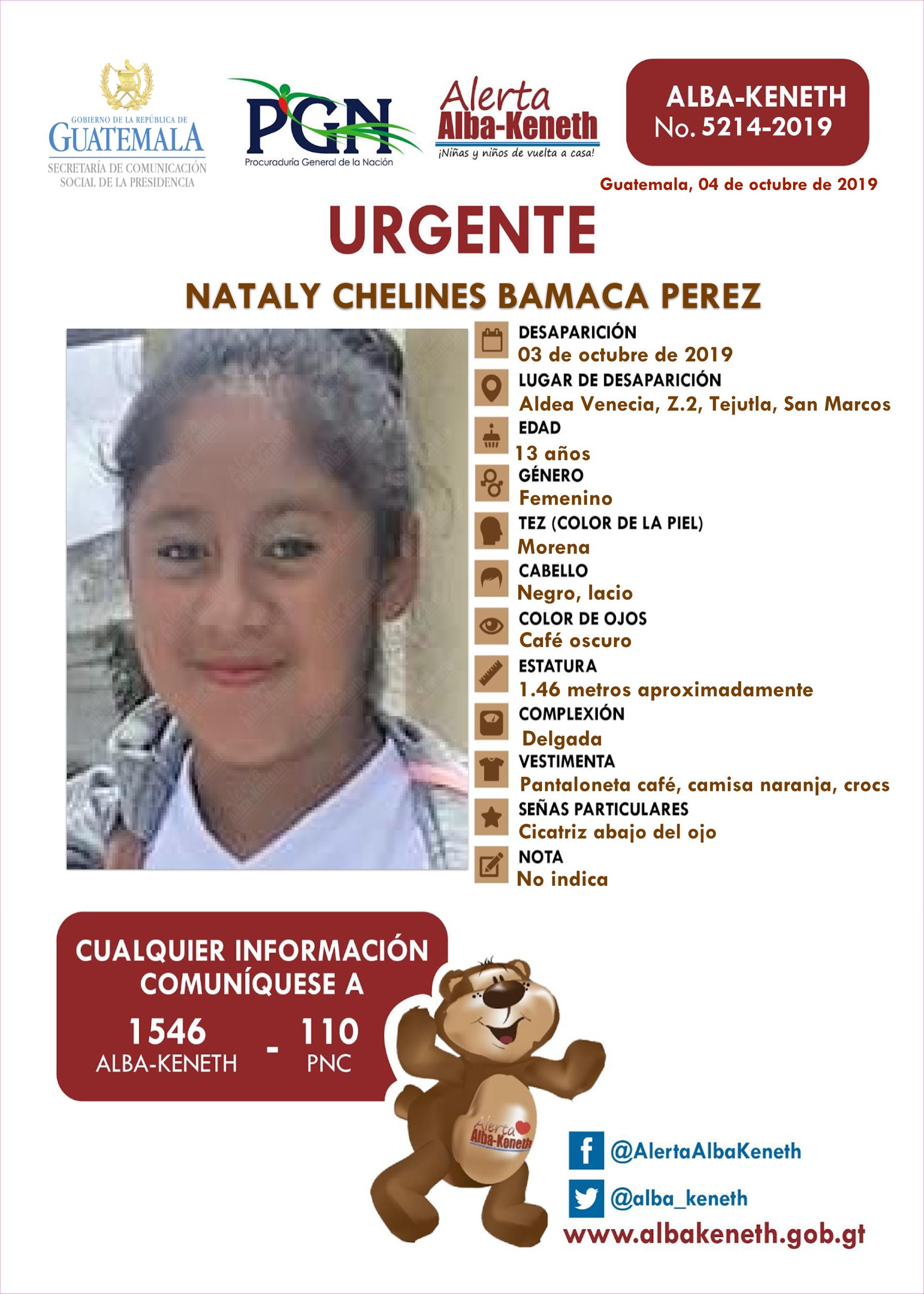 Nataly Chelines Bamaca Perez