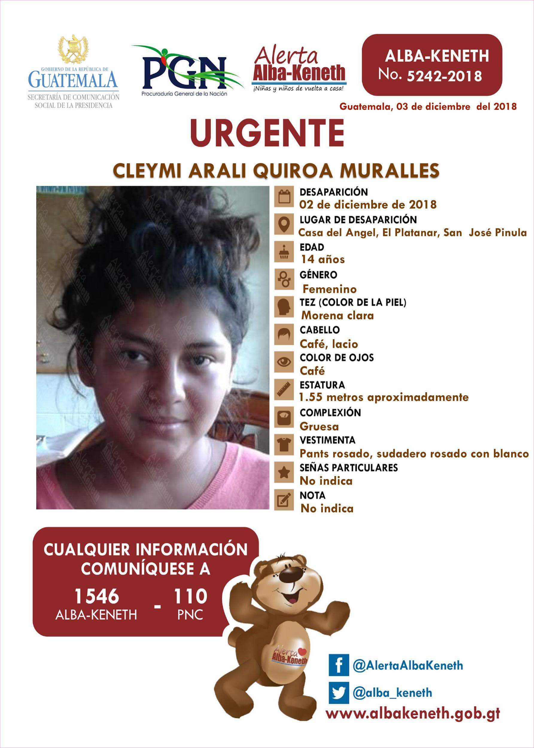 Cleymi Arali Quiroa Muralles