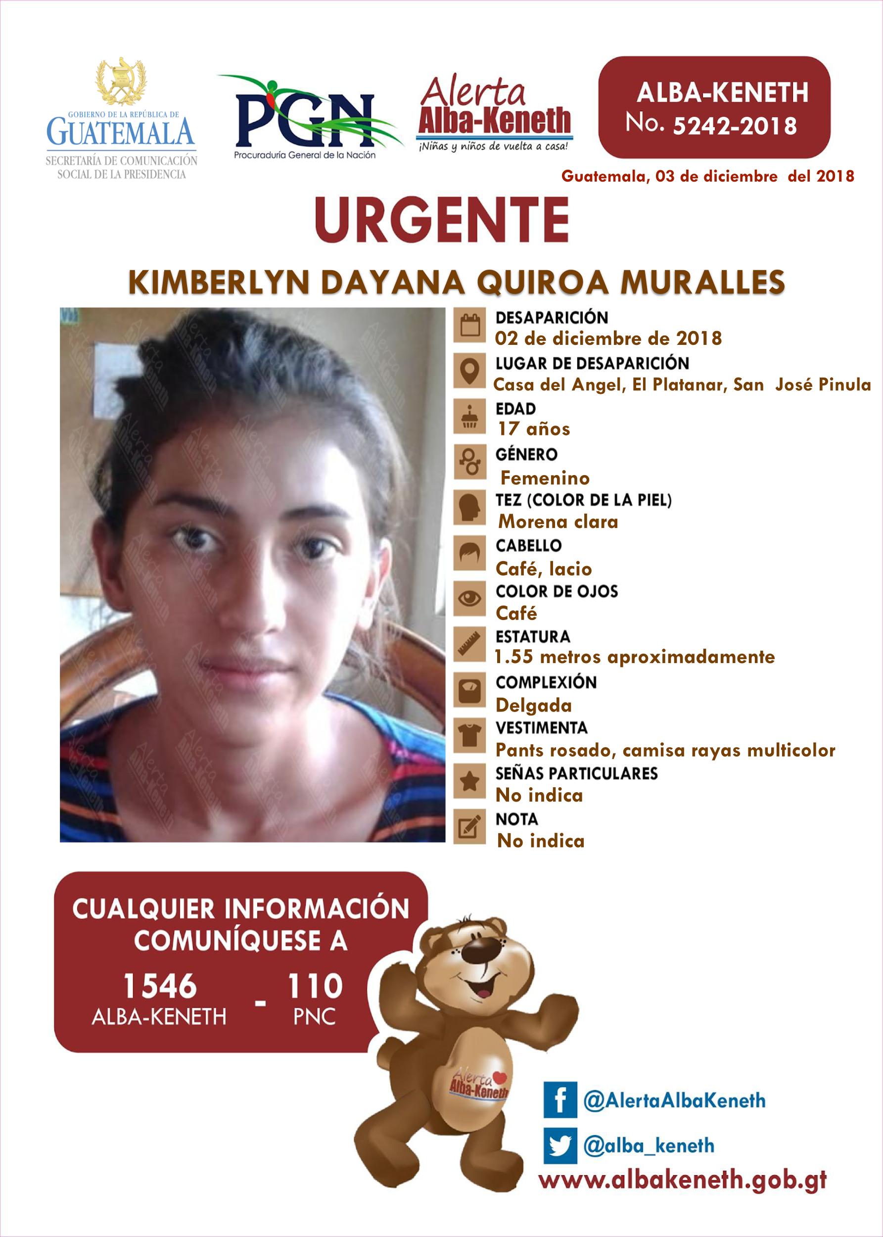 Kimberlyn Dayana Quiroa Muralles