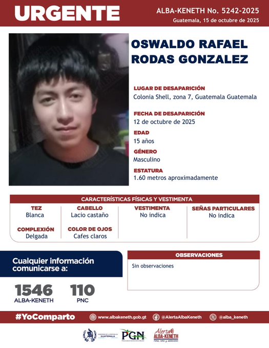 Oswaldo Rafael Rodas Gonzalez