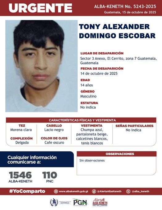 Tony Alexander Domingo Escobar