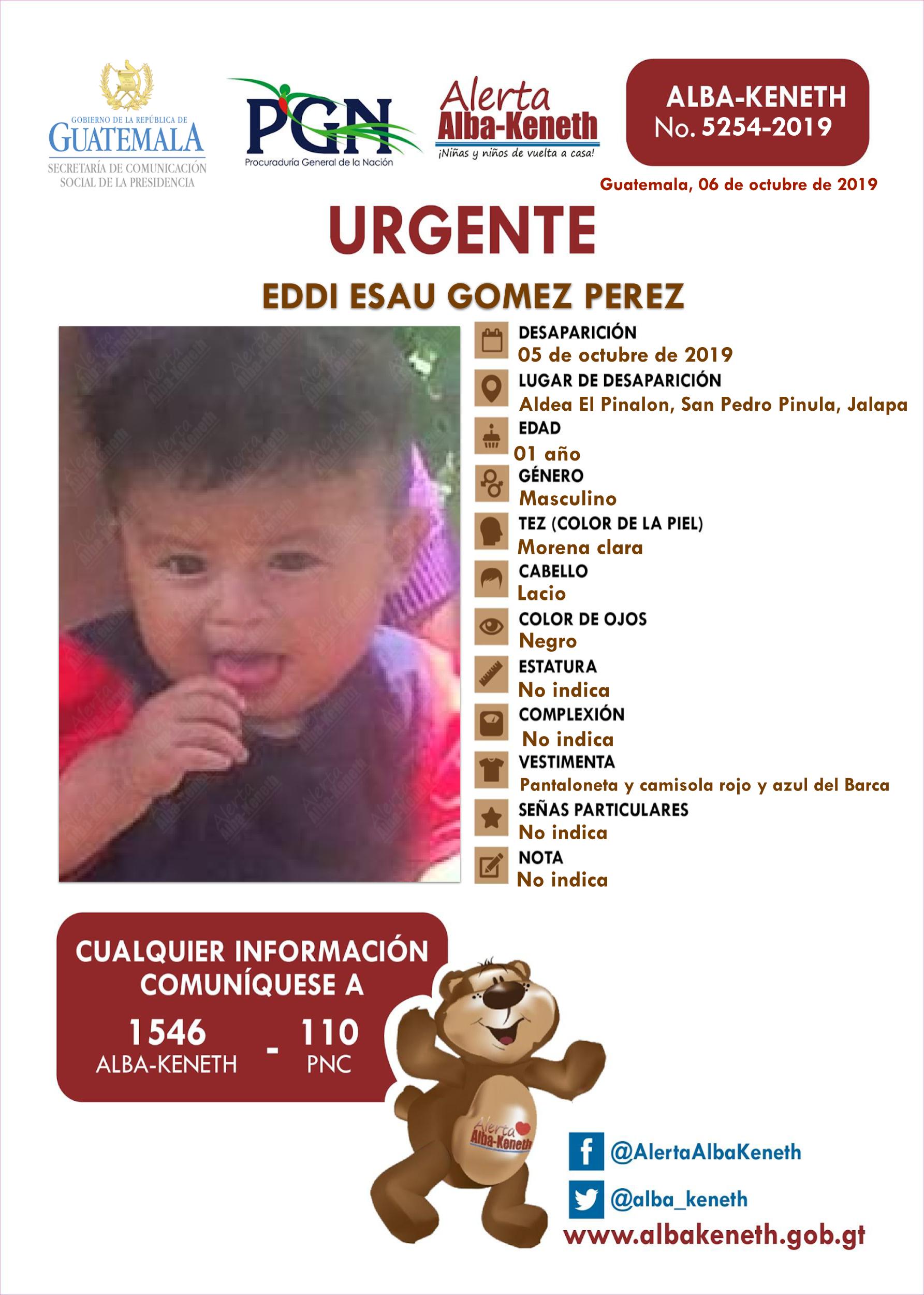 Eddi Esau Gomez Perez