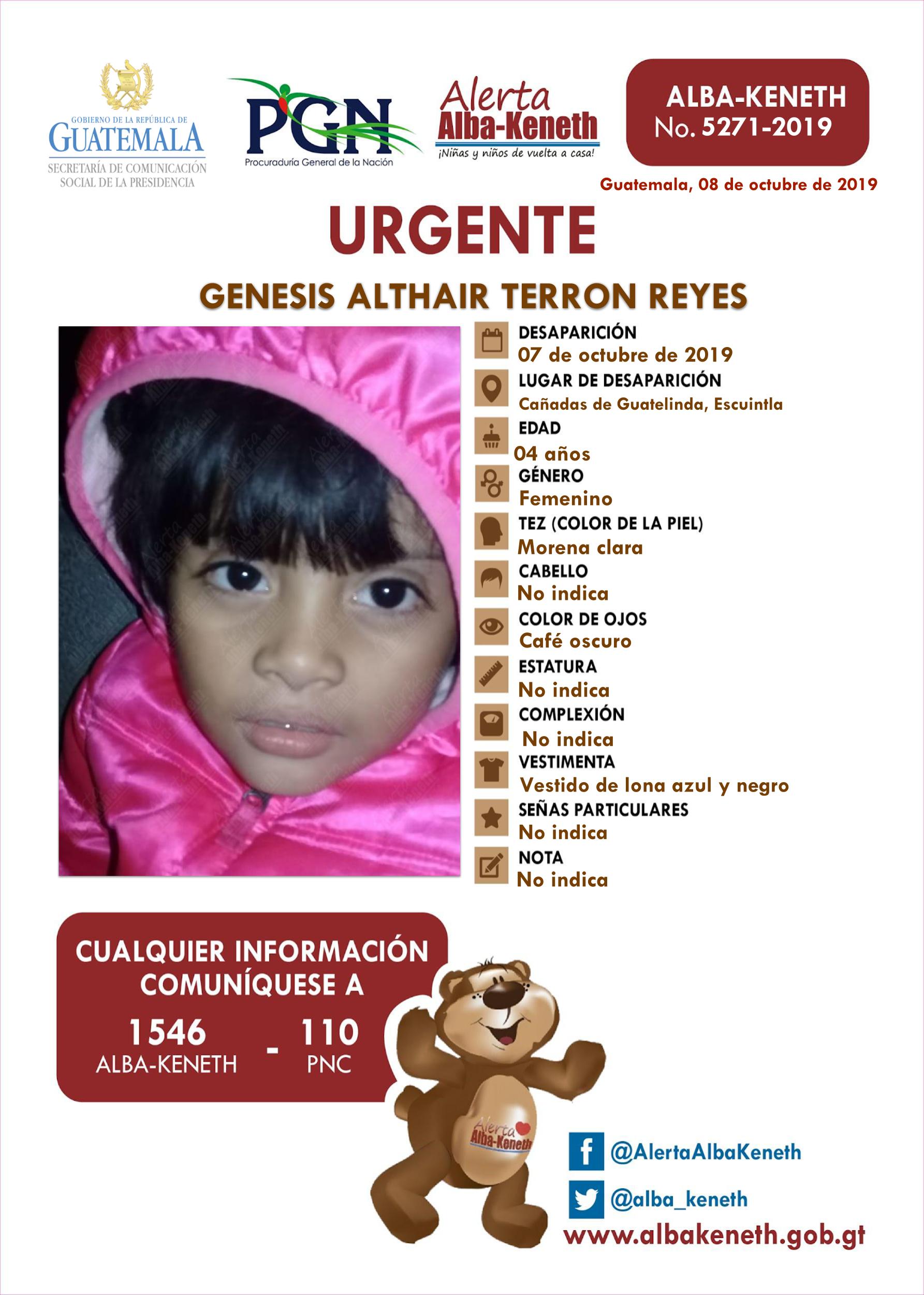 Genesis Althair Terron Reyes