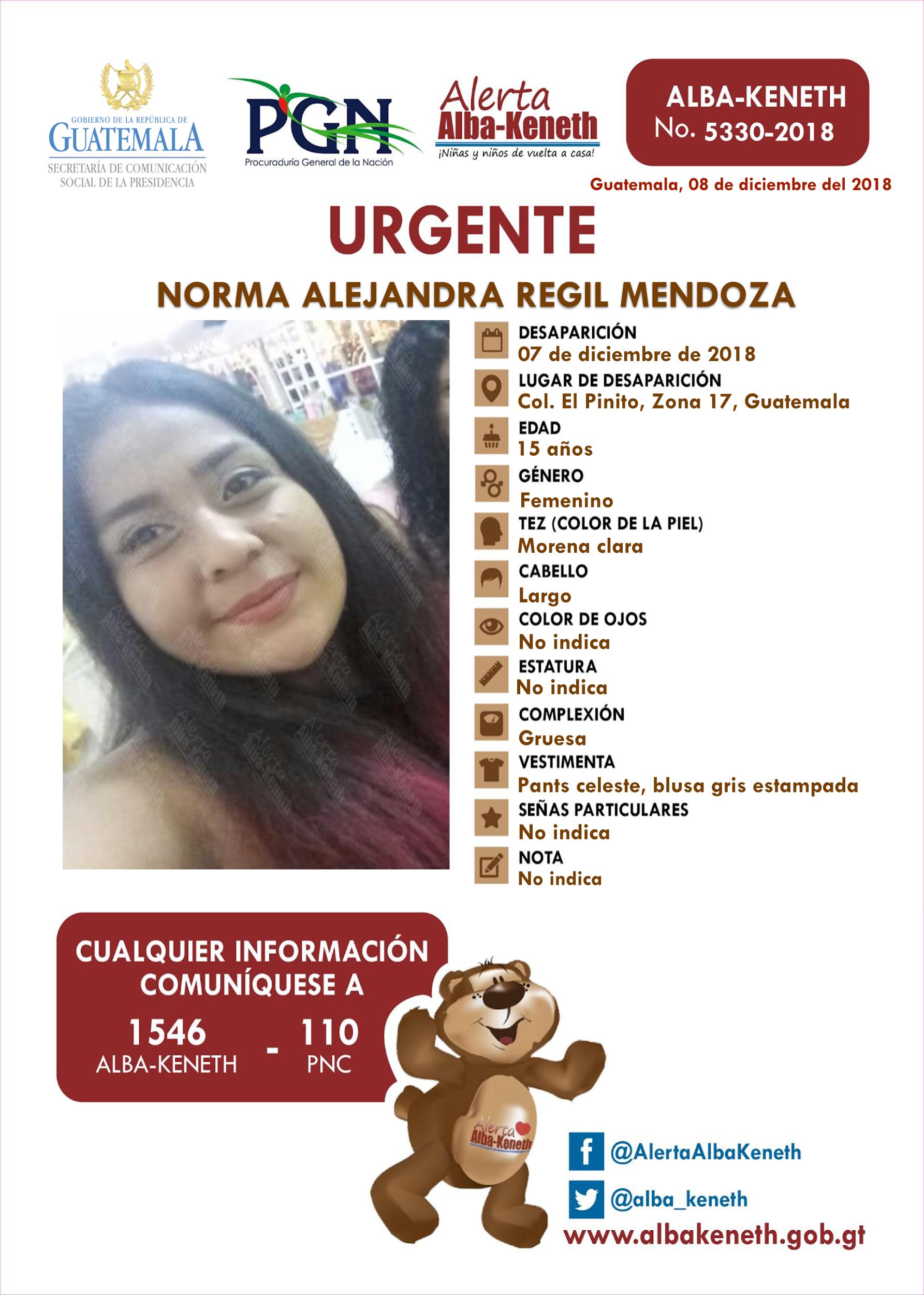 Norma Alejandra Regil Mendoza