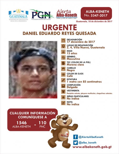 Daniel Eduardo Reyes Quesada