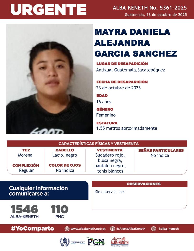 Mayra Daniela Alejandra Garcia Sanchez