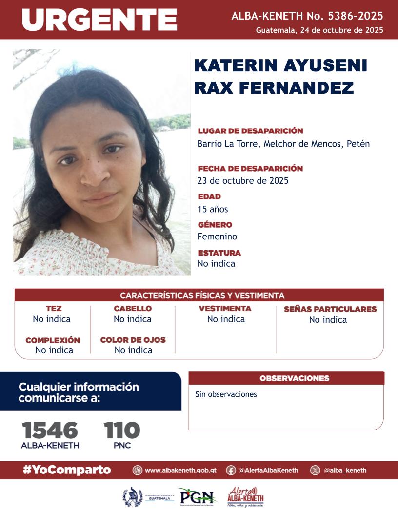 Katerin Ayuseni Rax Fernandez