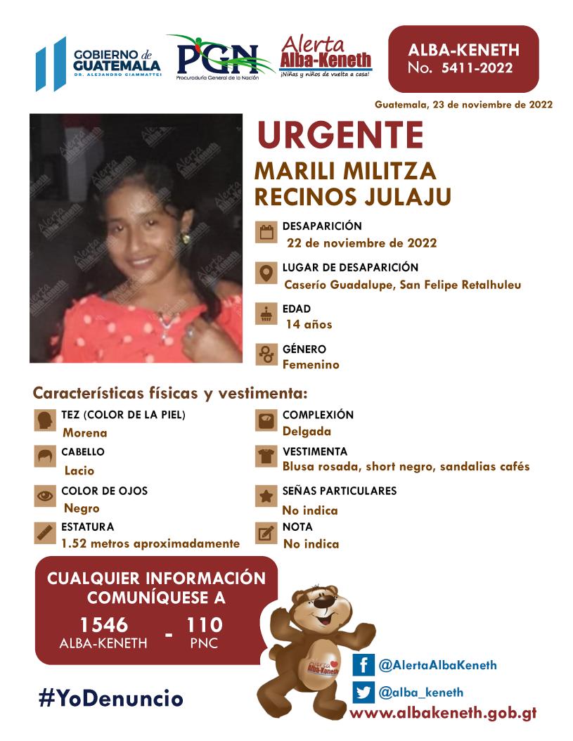 Marili Militza Recinos Julaju