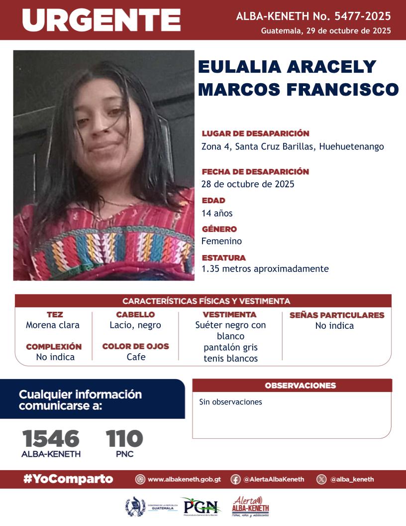 Eulalia Aracely Marcos Francisco