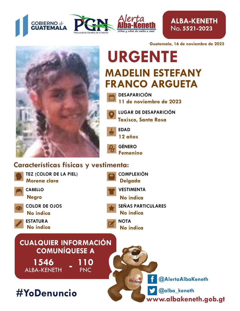 Madelin Estefany Franco Argueta