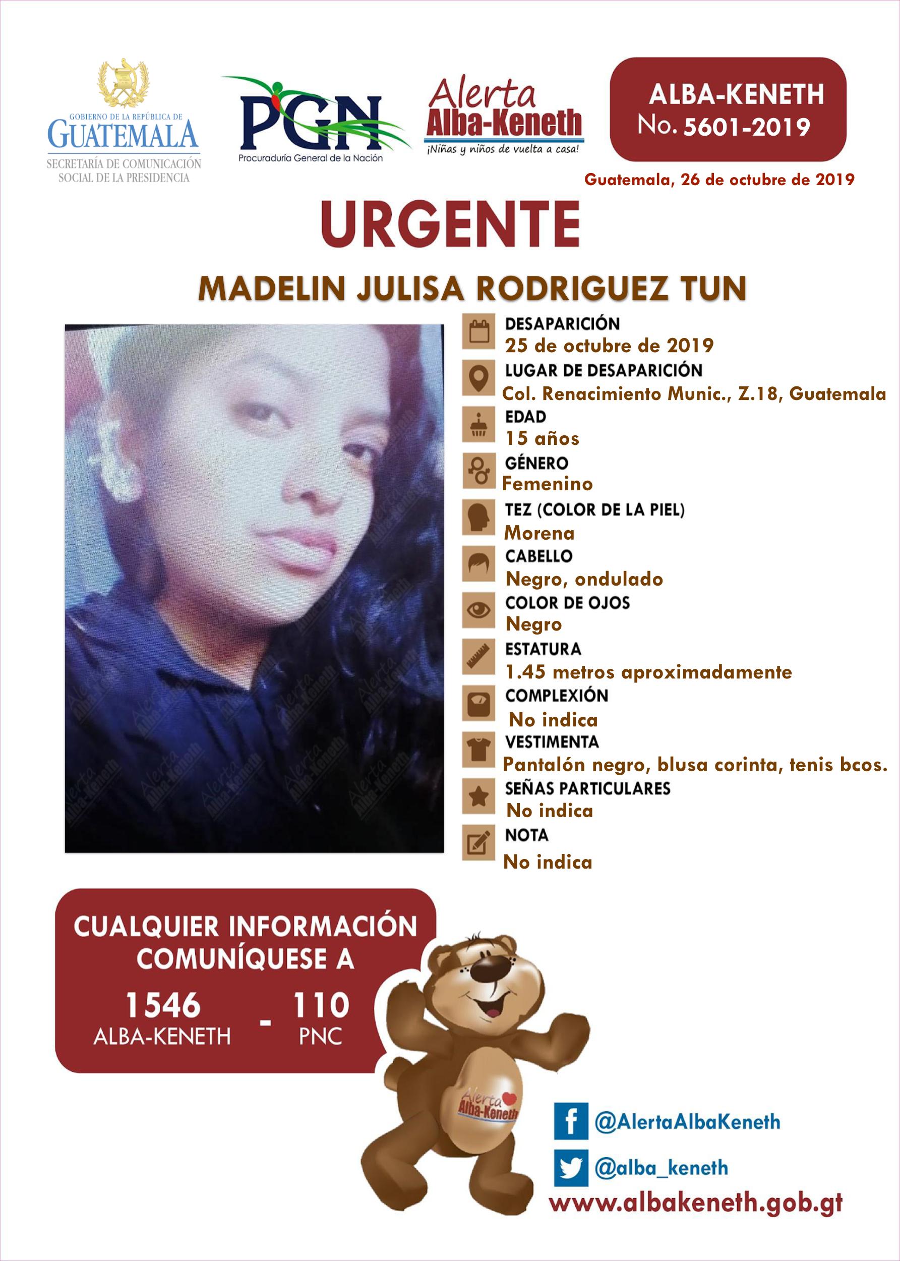 Madelin Julisa Rodriguez Tun