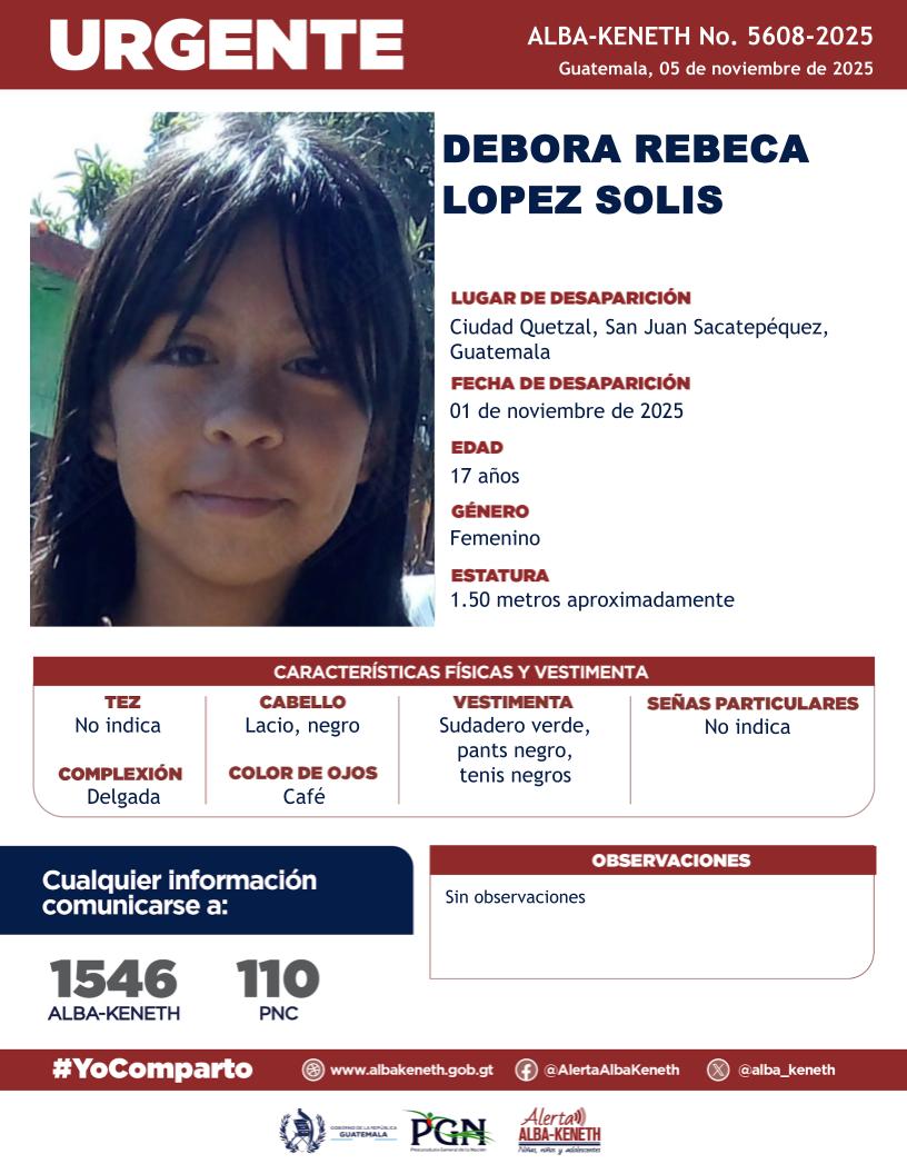 Debora Rebeca Lopez Solis