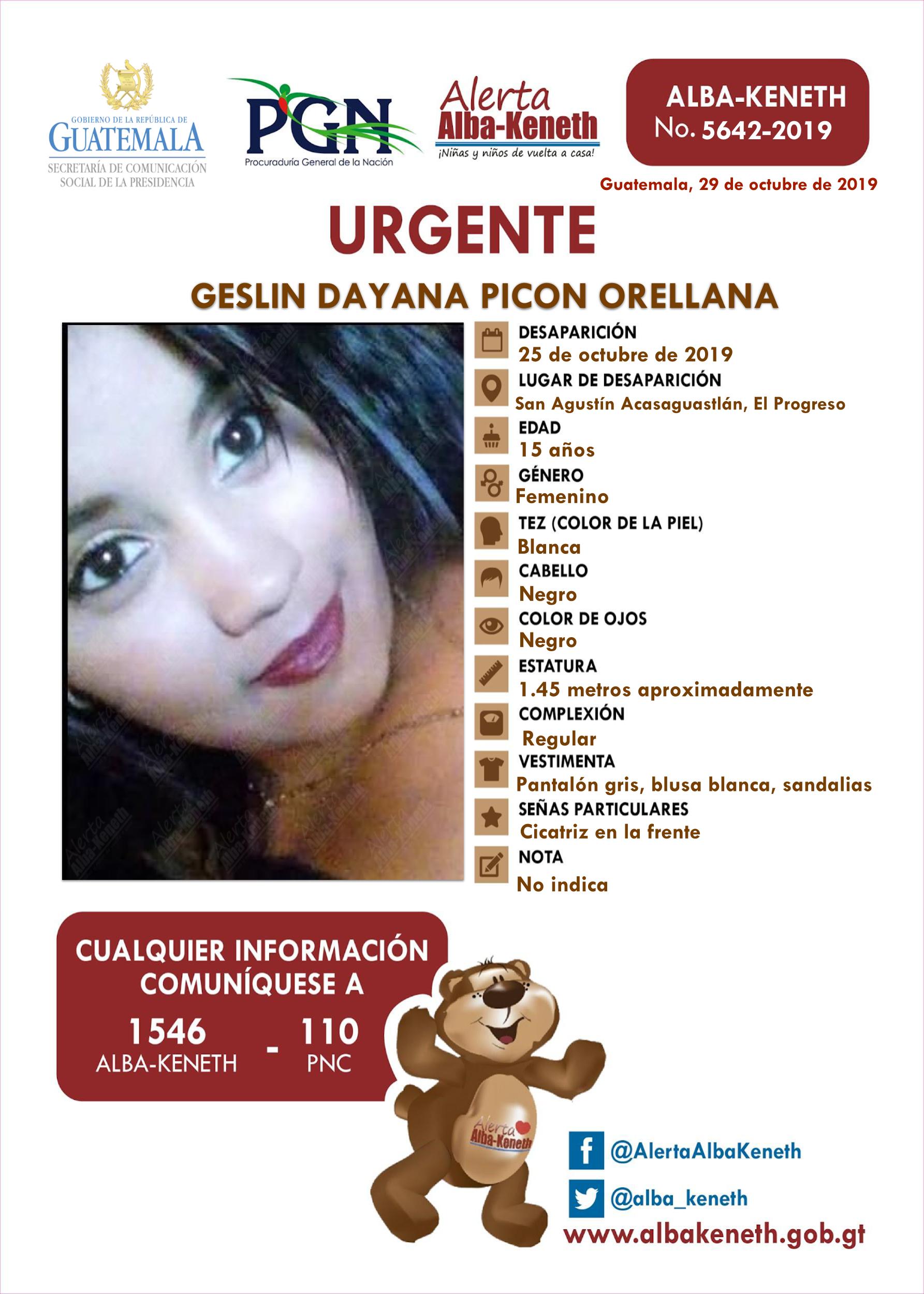 Geslin Dayana Picon Orellana