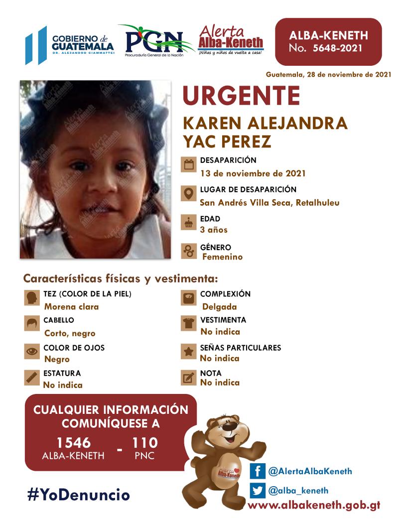 Karen Alejandro Yac Perez