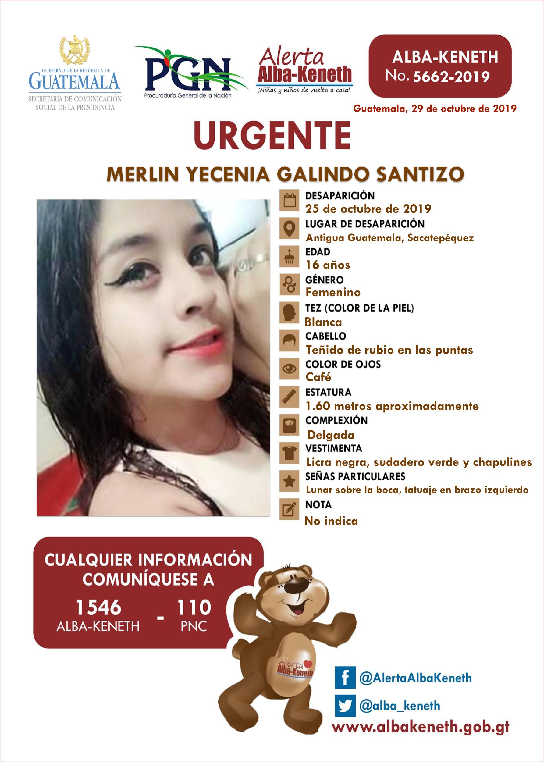 Merlin Yecenia Galindo Santizo