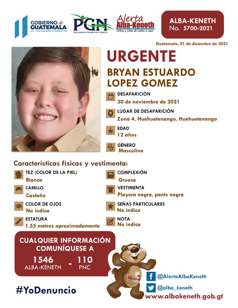 Bryan Esturado Lopez Gomez