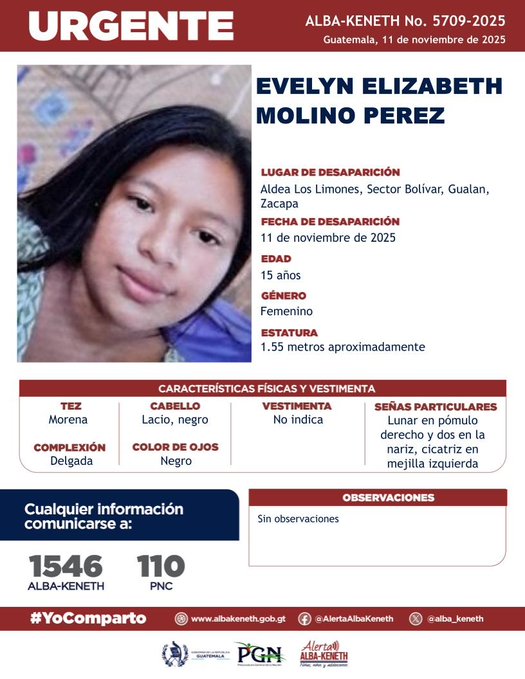 Evelyn Elizabeth Molino Perez