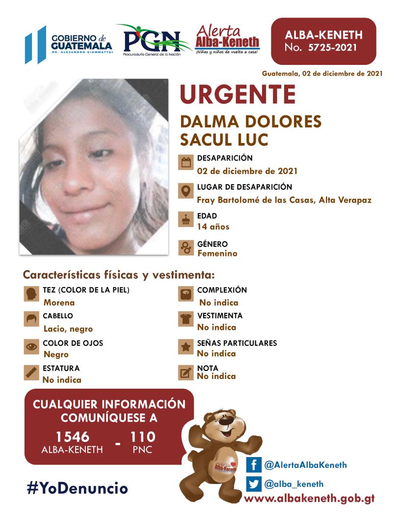 Dalma Dolores Sacul Luc