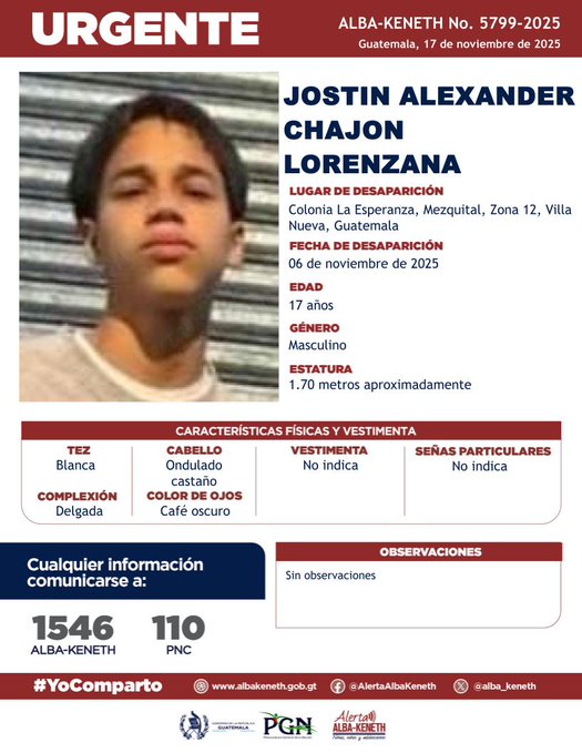 Jostin Alexander Chajon Lorenzana