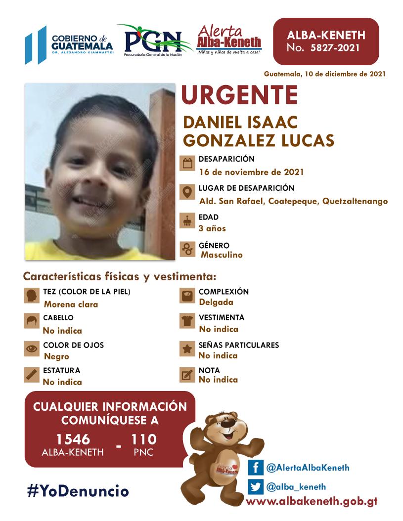 Daniel Isaac Gonzalez Lucas