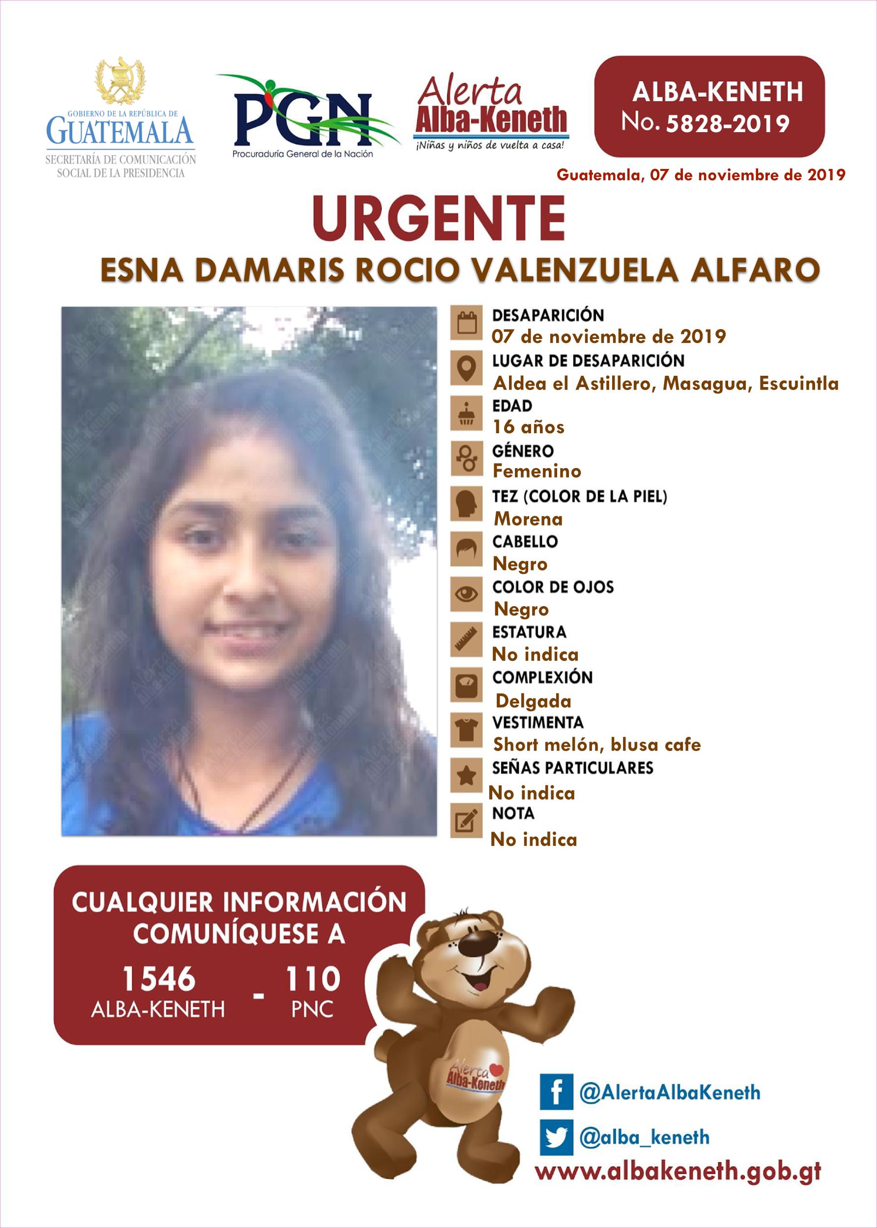 Esna Damaris Rocio Valenzuela Alfaro