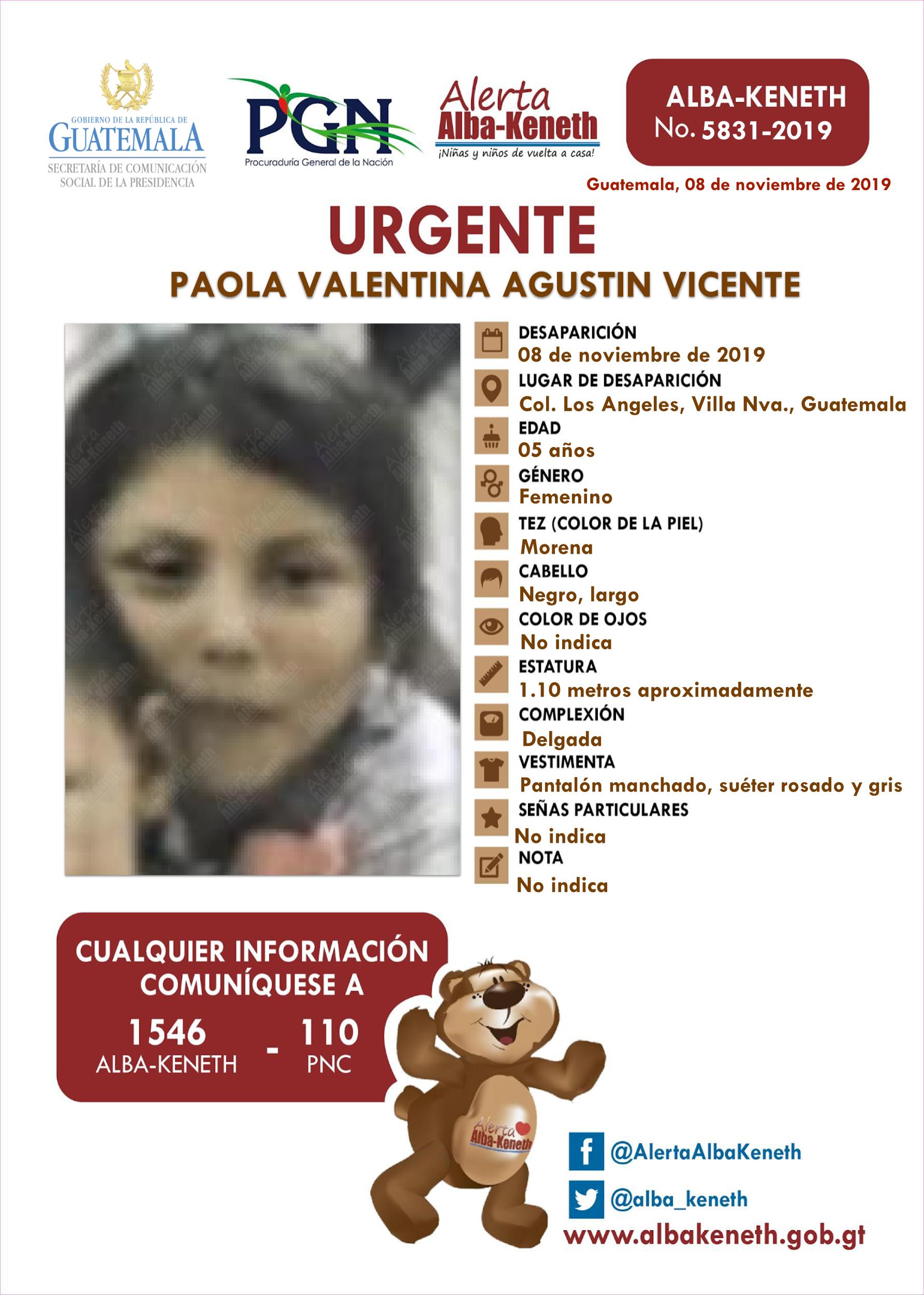 Paola Valentina Agustin Vicente